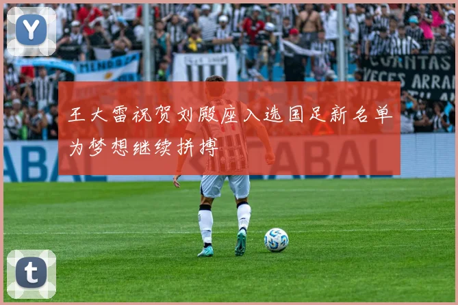 王大雷祝贺刘殿座入选国足新名单为梦想继续拼搏